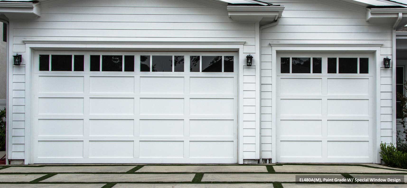 Semi-Custom Wood Garage Doors