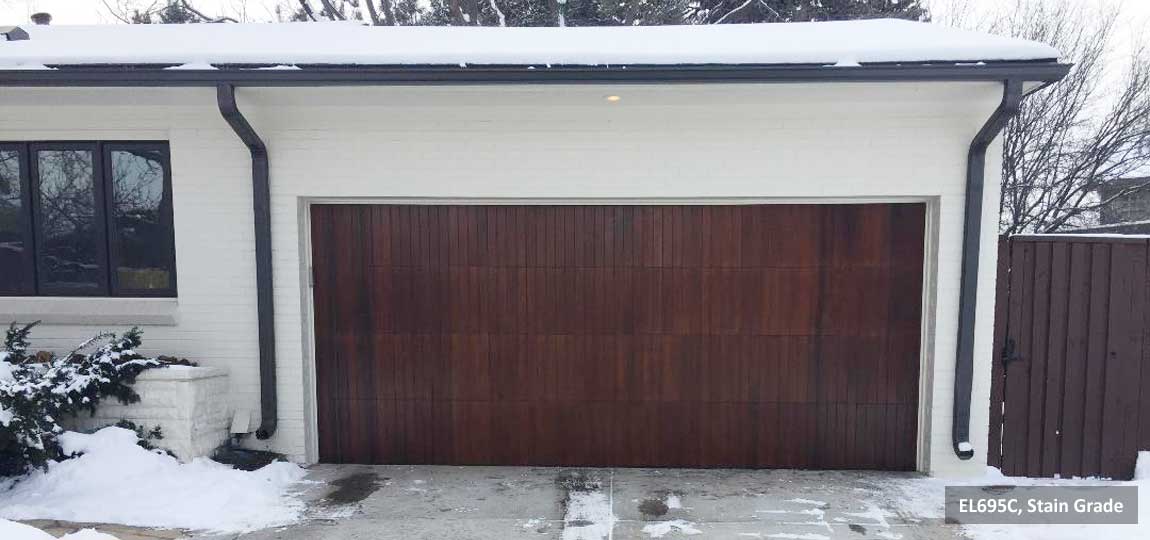 Full Custom Wood Garage Doors